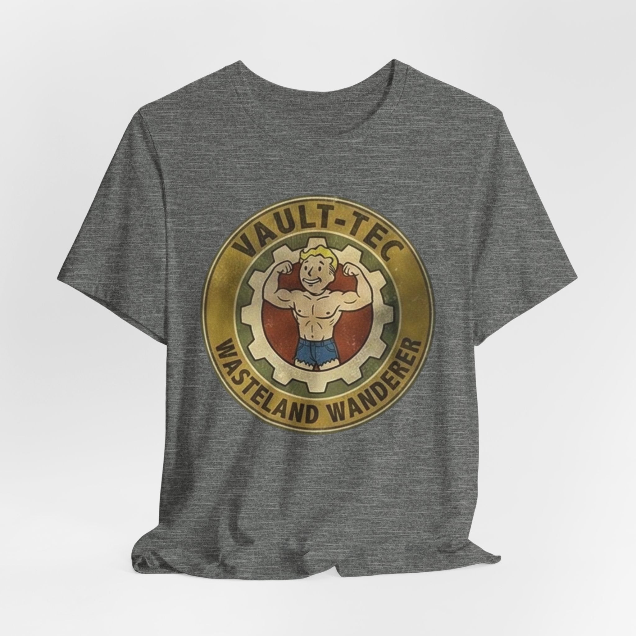 Wasteland Wanderer Tee — Vault‑Tec Retro Gaming T‑Shirt, Fallout Tee