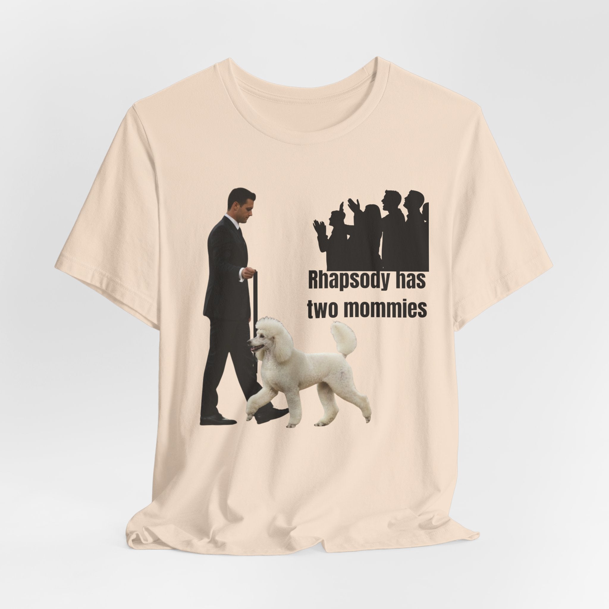 Funny "Best in Show" Standard Poodle Tee | Rhapsody Has Two Mommies