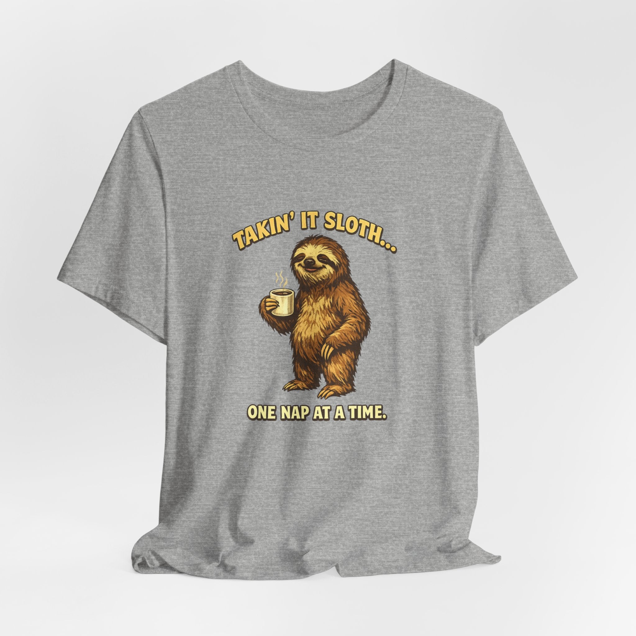 Taking It Sloth One Nap at a Time T-Shirt | Funny Sloth Tee