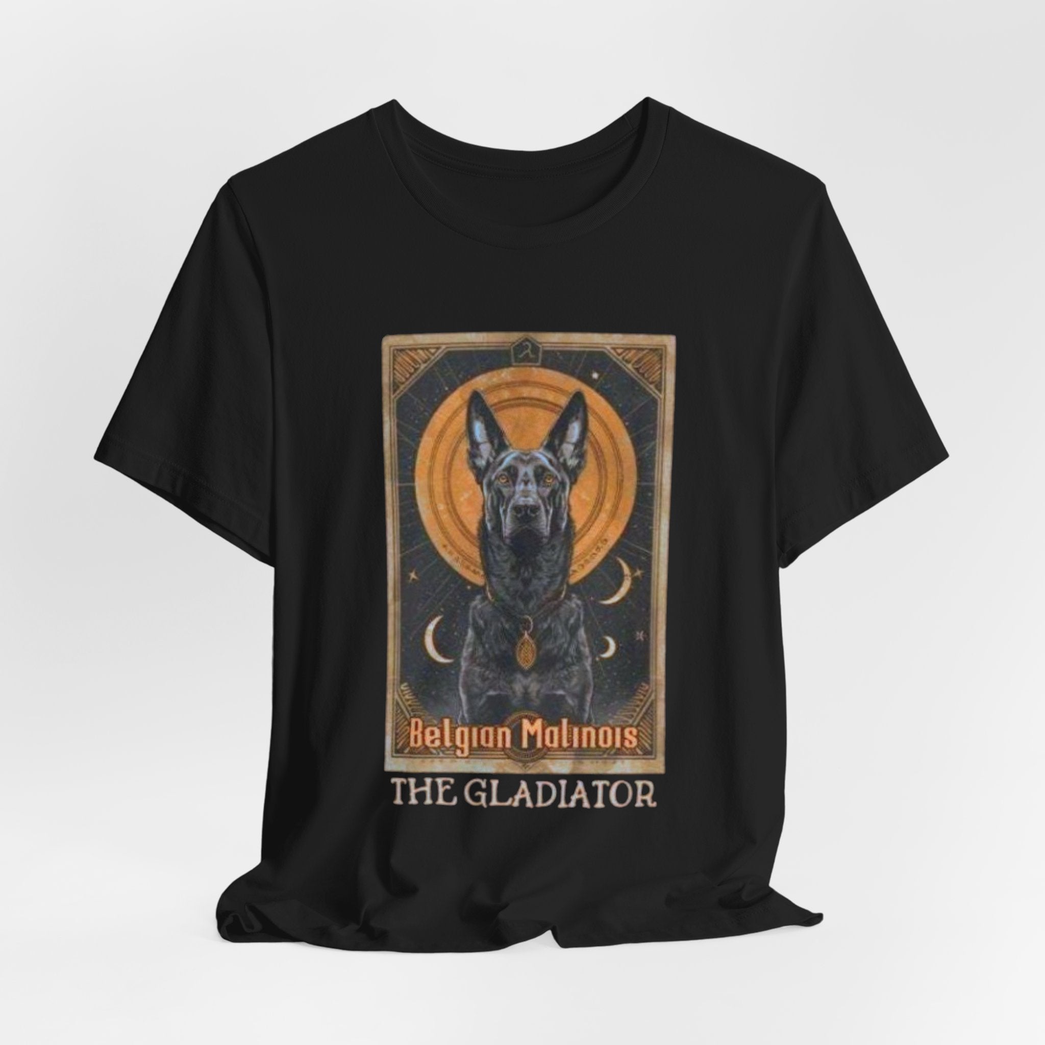 Belgian Malinois The Gladiator T-Shirt | Dog Portrait Tee, Canine Art