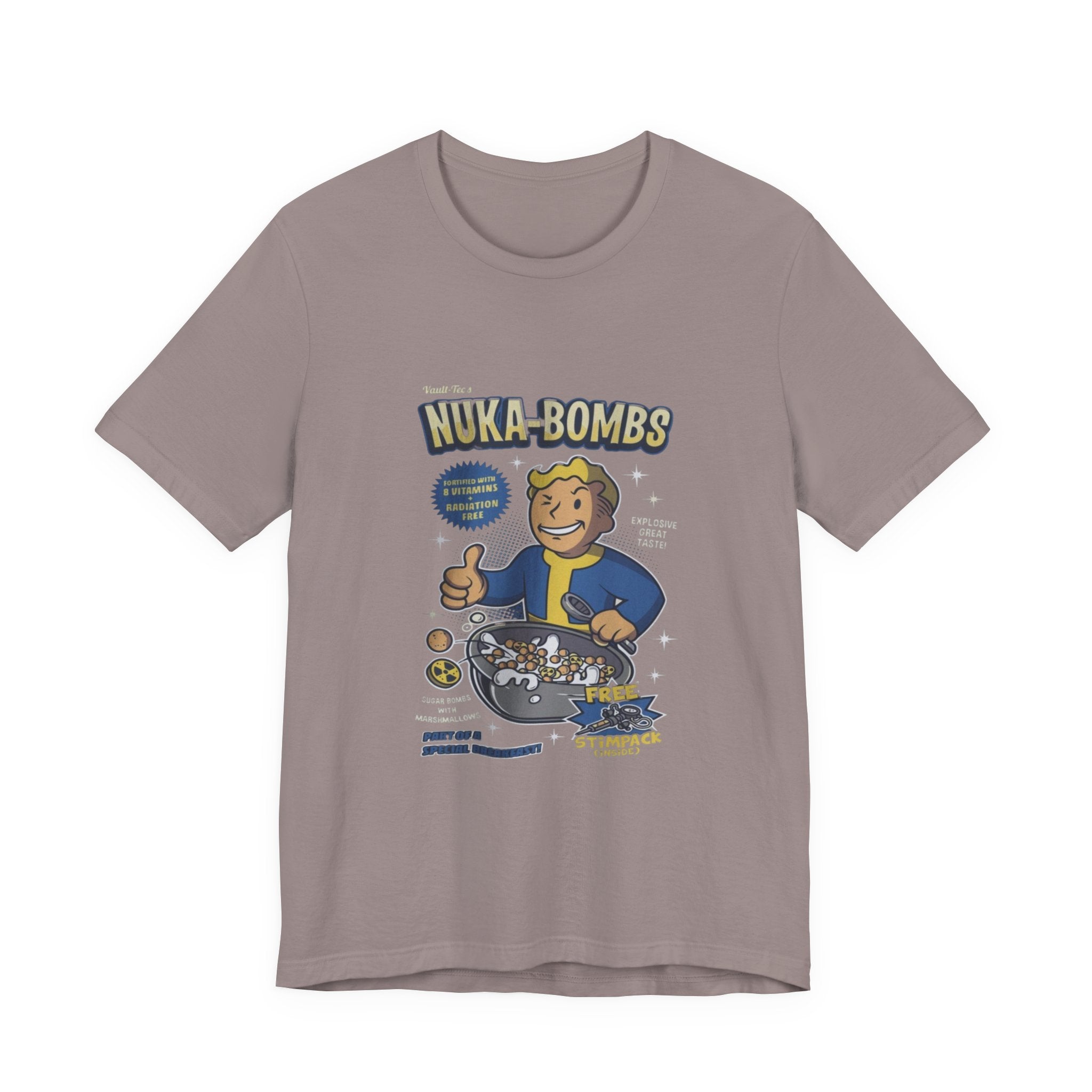 Vault Boy Nuka-Bombs Retro Gamer T‑Shirt, Fallout tee
