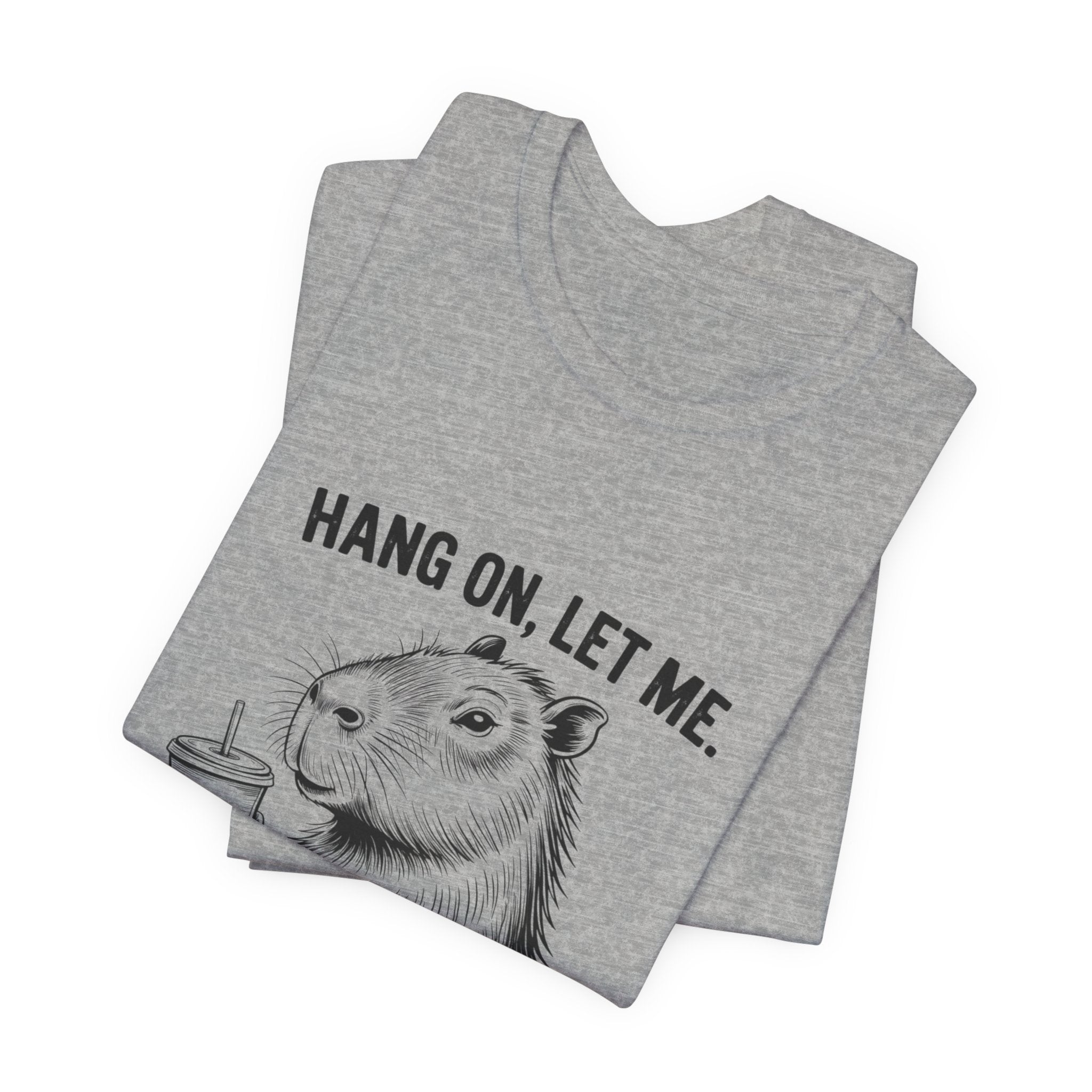 Overthink This Funny Capybara Tee, Humorous Unisex T-Shirt, Chill Gift for Friends, Perfect for Relaxed Daywear, Great for Birthdays, [...]