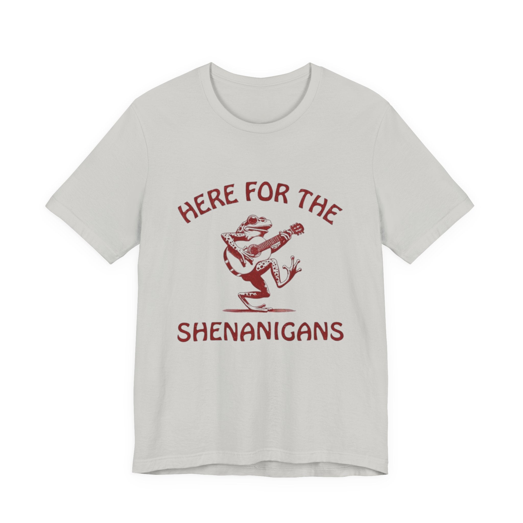 Here for the Shenanigans Unisex Tee | Fun Casual T-Shirt for Friends, Gift for Party Lovers, Music Event Apparel, Playful Outfit, [...]
