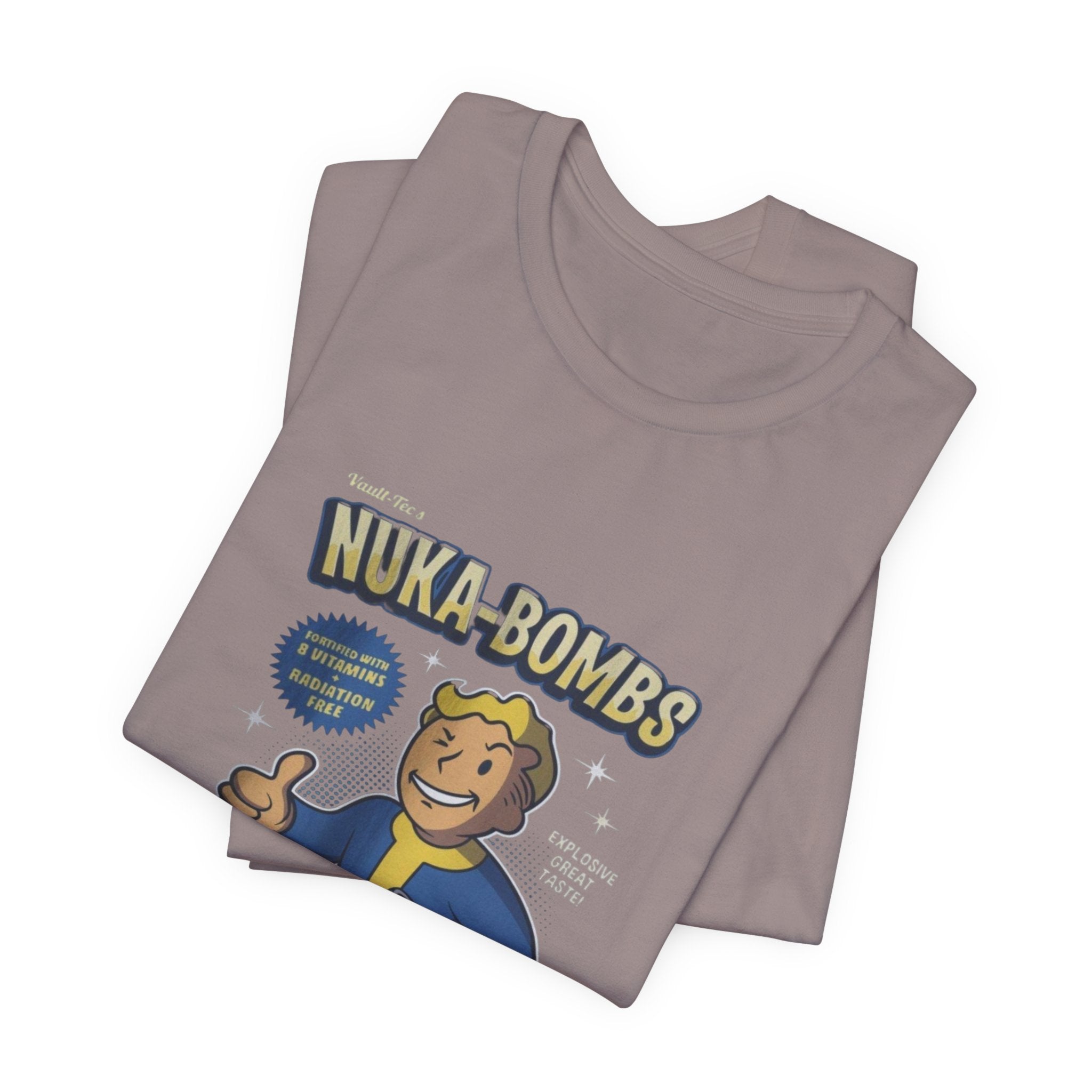 Vault Boy Nuka-Bombs Retro Gamer T‑Shirt, Fallout tee