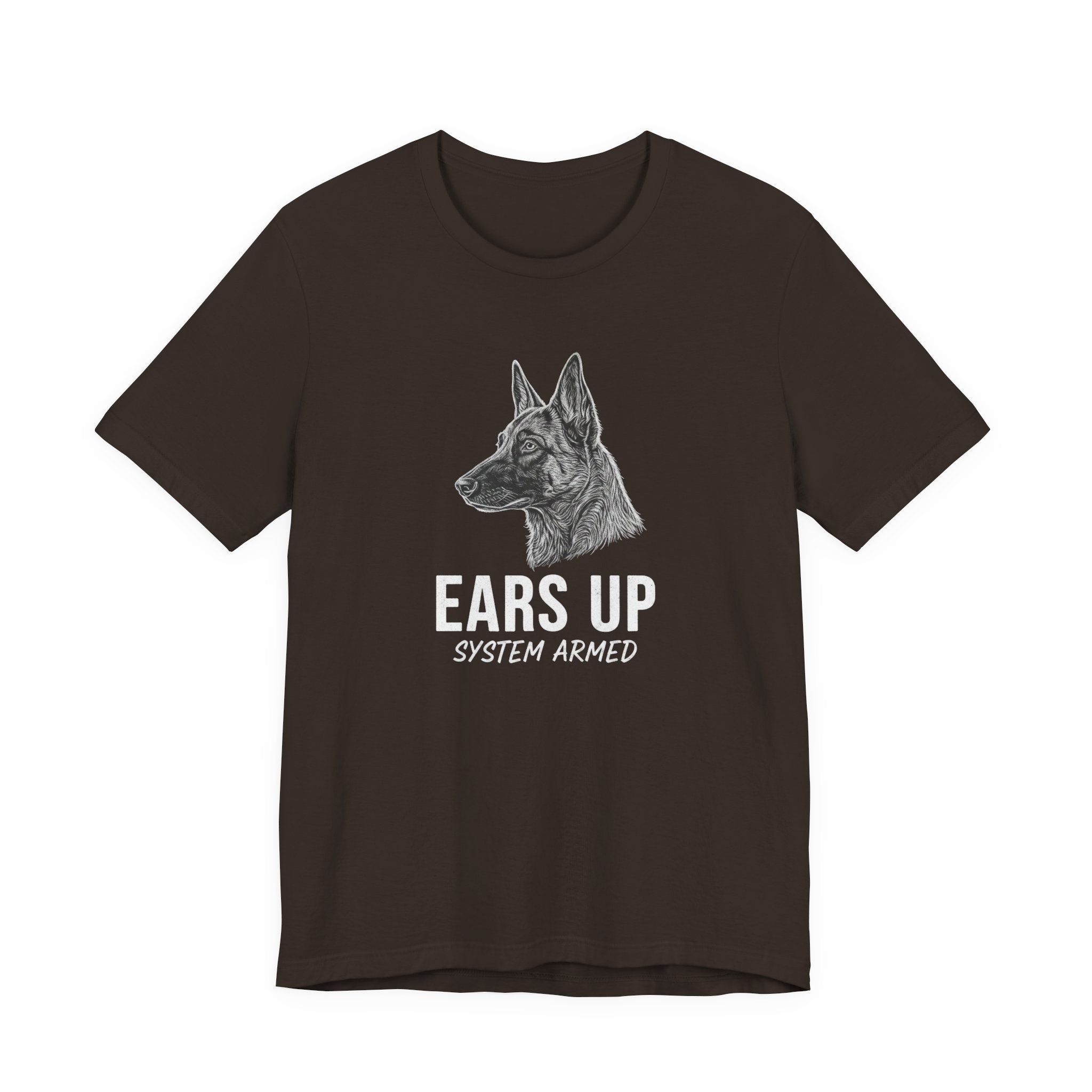 Belgian Malinios ears Up tee | Dog K9 Canine Shirt, Police K9 Design