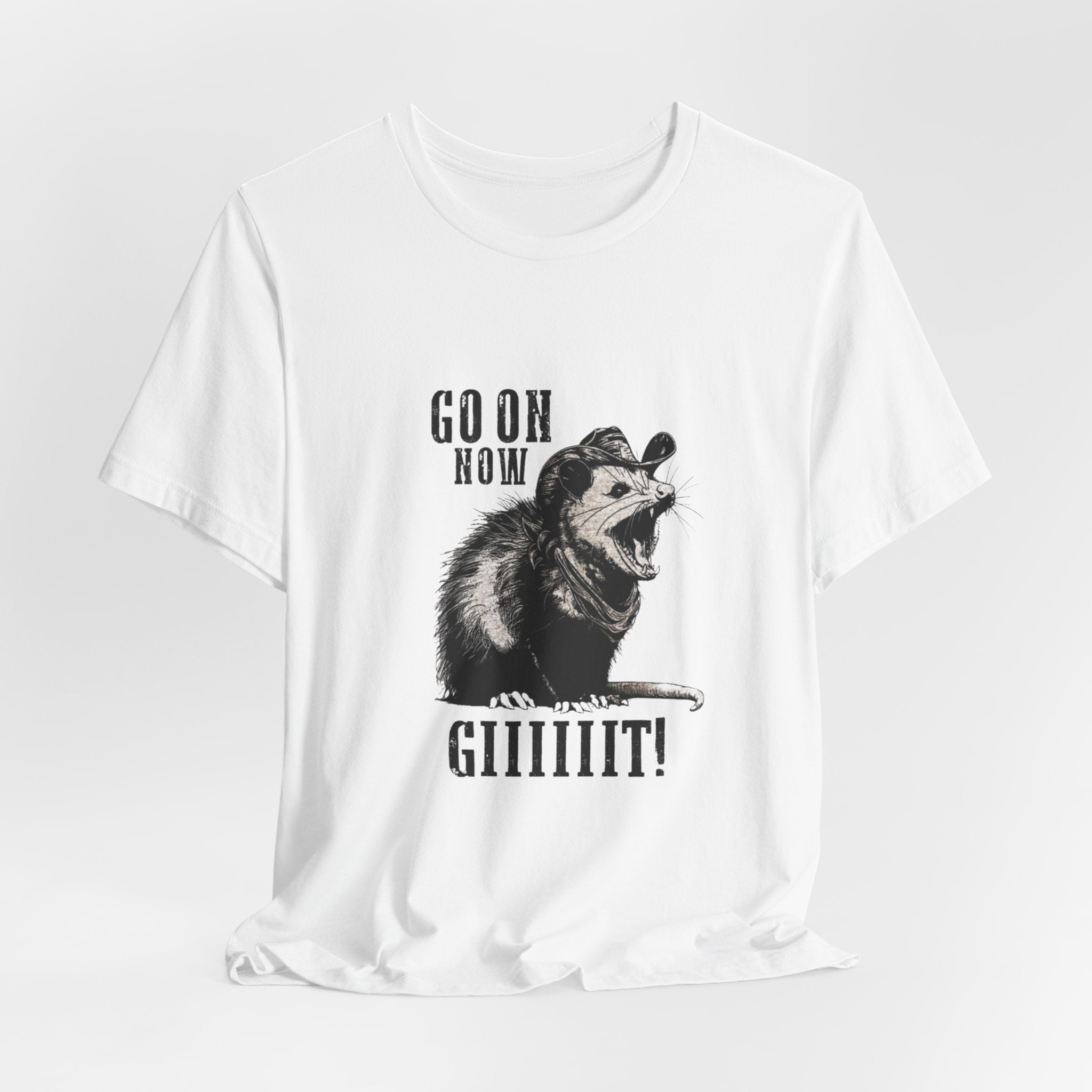 Funny 'Go On Git' Opossum T-Shirt