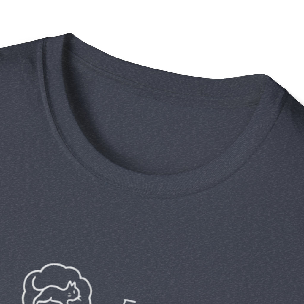 Schrödinger Cat Diagram T-Shirt | Quantum Physics Cat Tee
