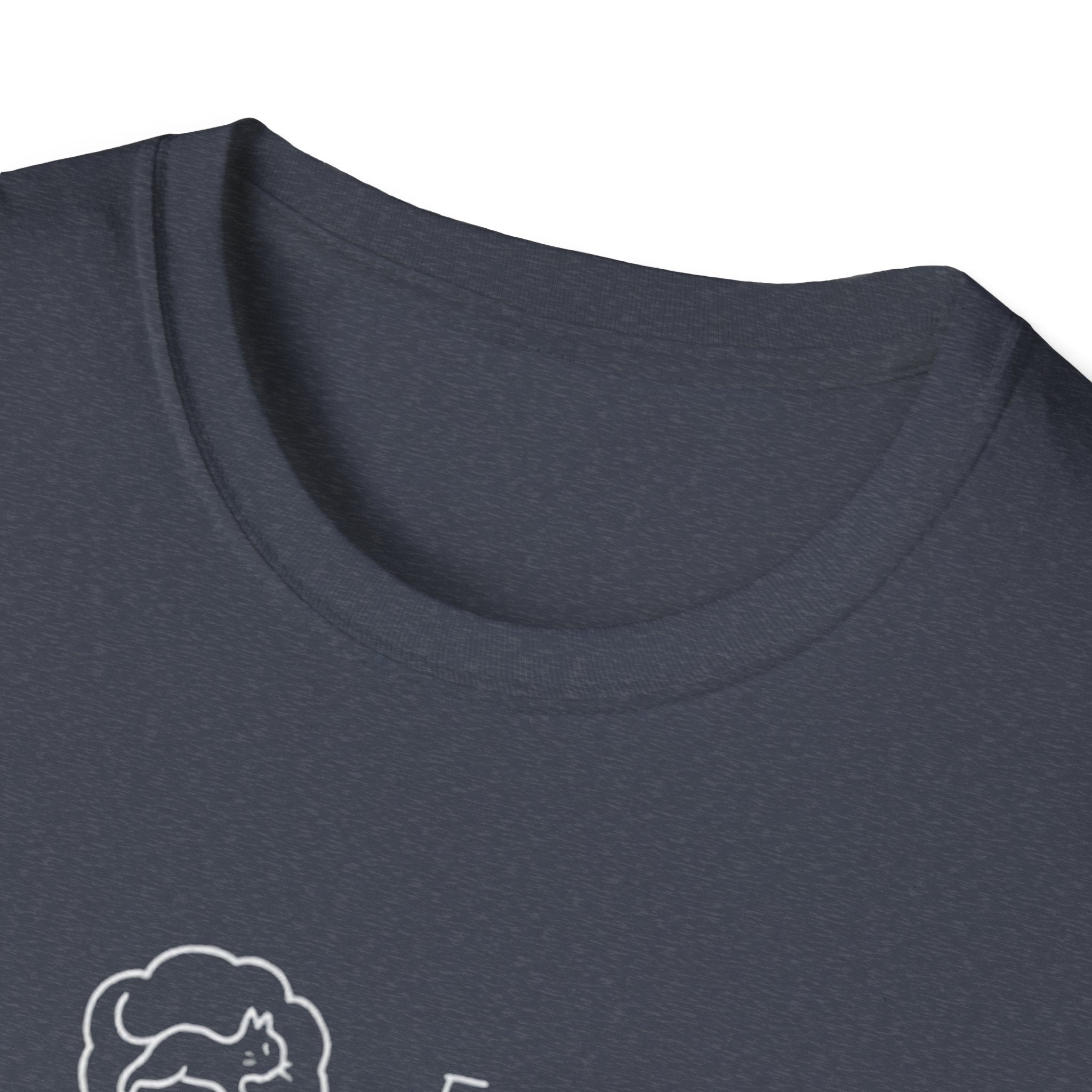 Schrödinger Cat Diagram T-Shirt | Quantum Physics Cat Tee