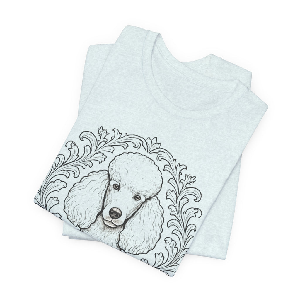 Standard Poodle Social Club Tee, Dog Lover Shirt, Pet Owner Gift, Canine Apparel, Animal Lovers T-Shirt, Unisex Short Sleeve Top
