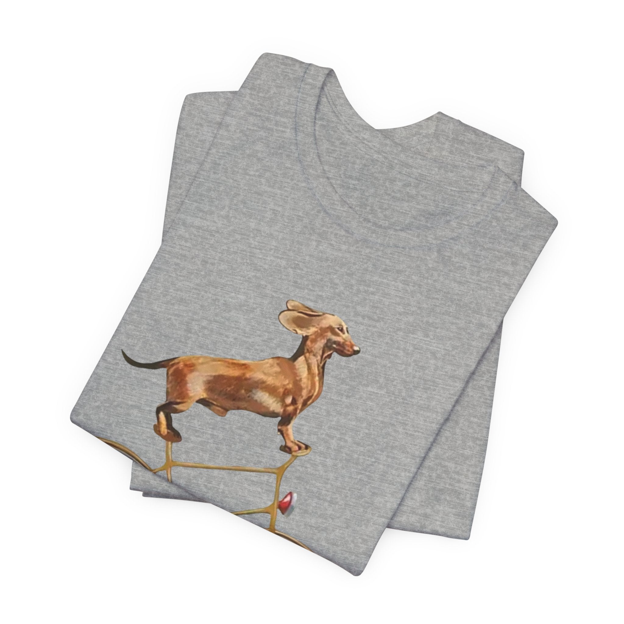 Dachshund Tee, Weiner Dog T-Shirt, Funny Dog Shirt, Unisex Jersey Short Sleeve Tee, Dog Lover Gift, Animal Graphic Tee