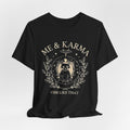 Karma Vibes Tee, Spiritual T-Shirt, Boho Shirt, Yoga Apparel, Gift for Her, Casual Fashion