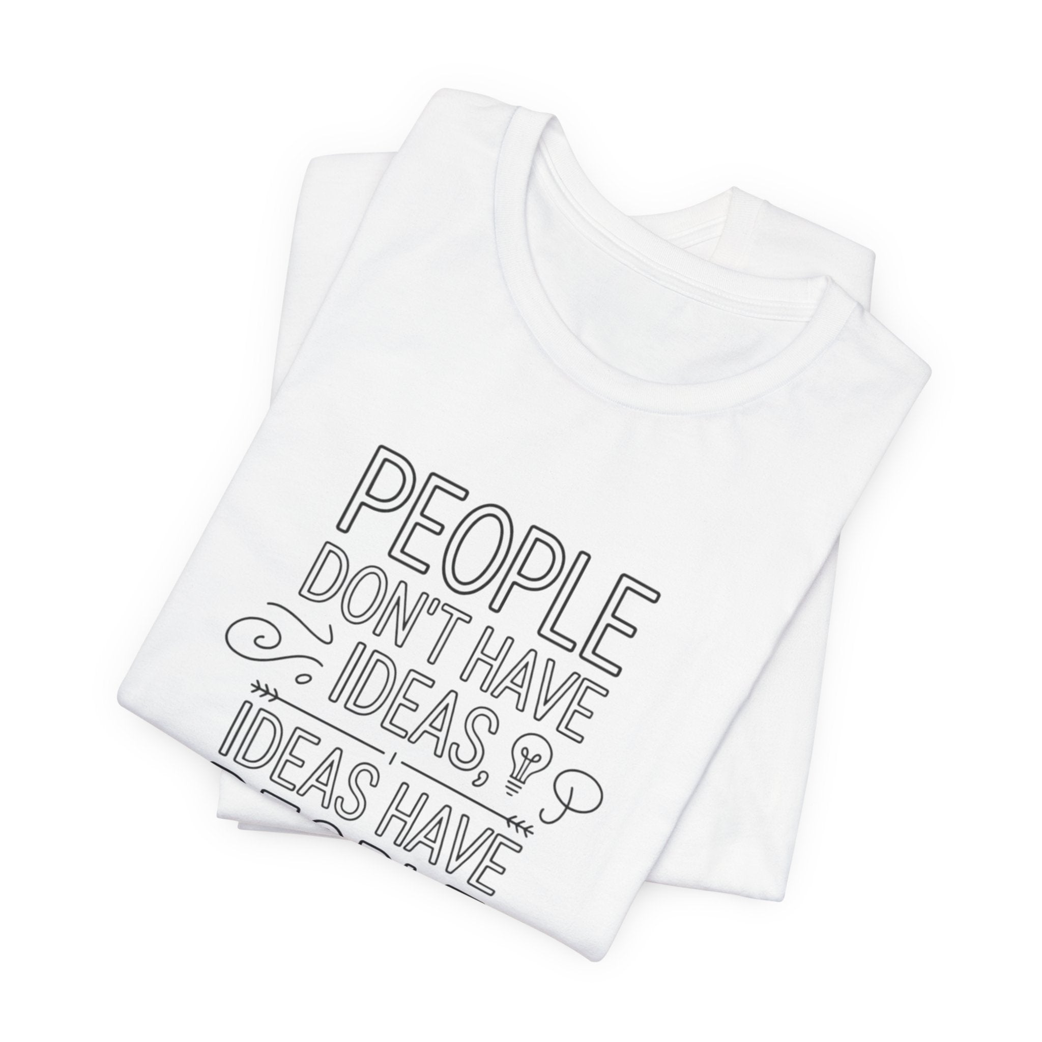 Carl Jung Tee, Creative Quote Tee: "People Don't Have Ideas, Ideas Have People" T-Shirt, Unisex Casual Wear, Gift for Friends, Thinkers, Creative [...]