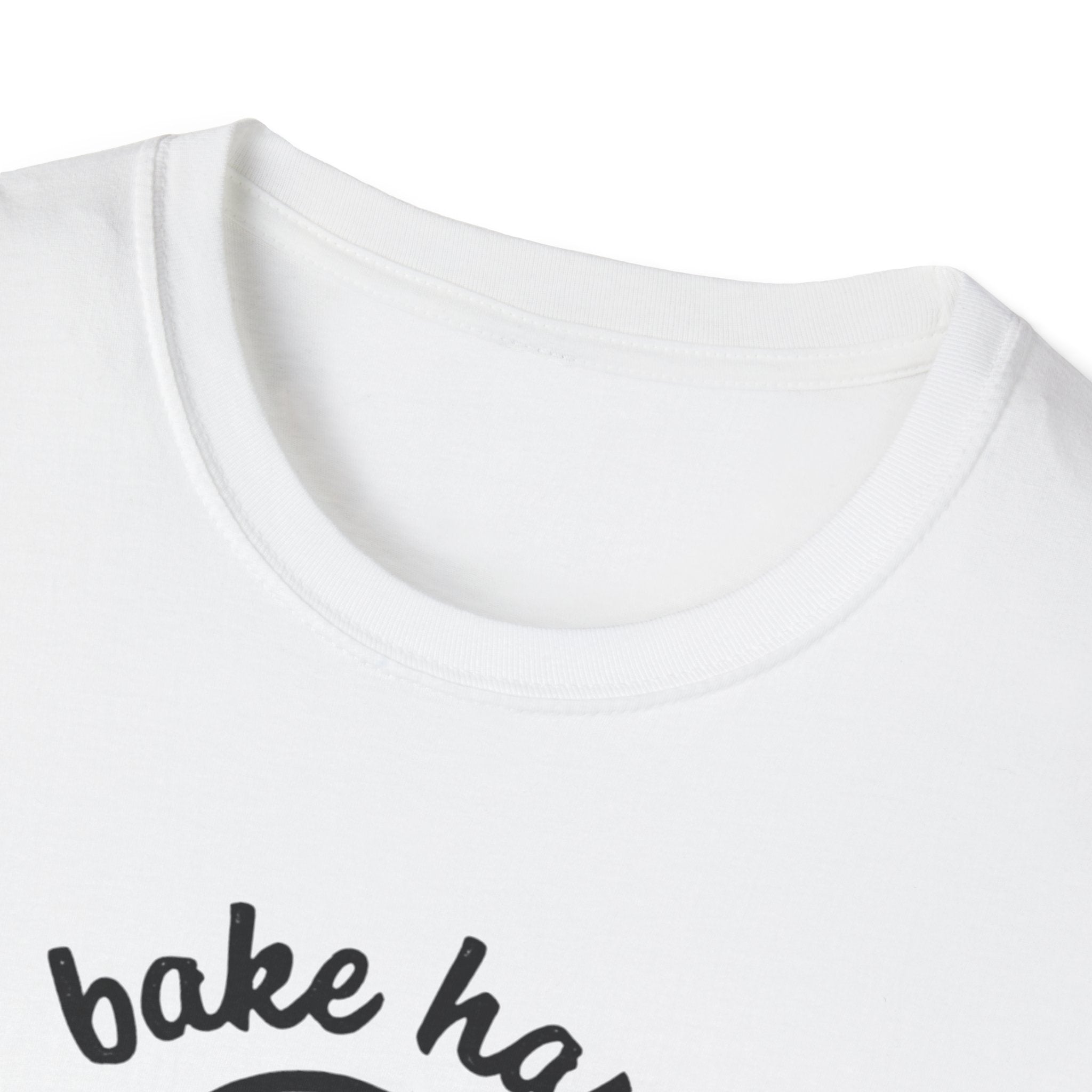 Bake Hard or Go Home T-Shirt | Skull Baker, Rolling Pin & Whisk Design