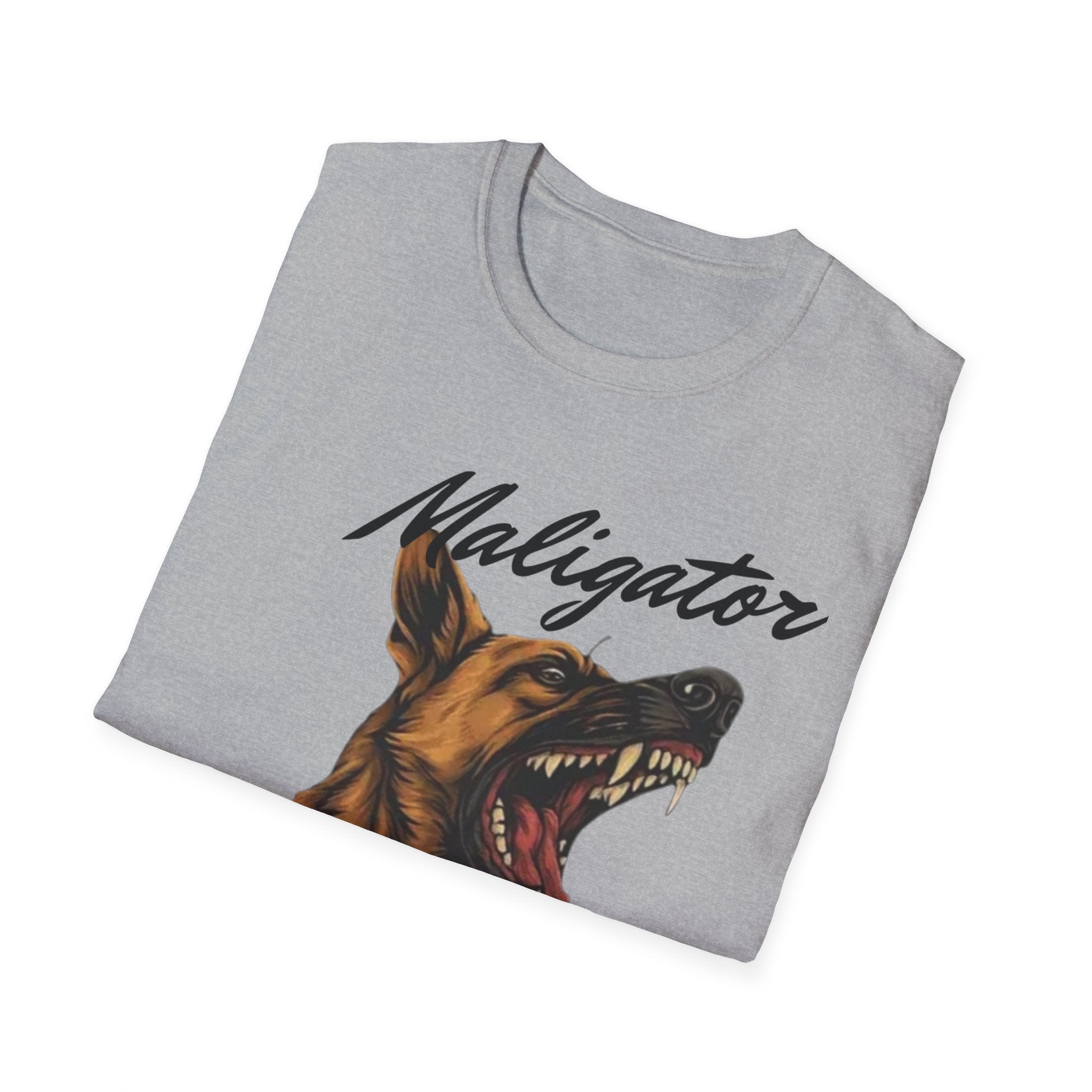 Maligator Dad T-Shirt — Funny Aggressive Alligator Dog Graphic Tee for Dads