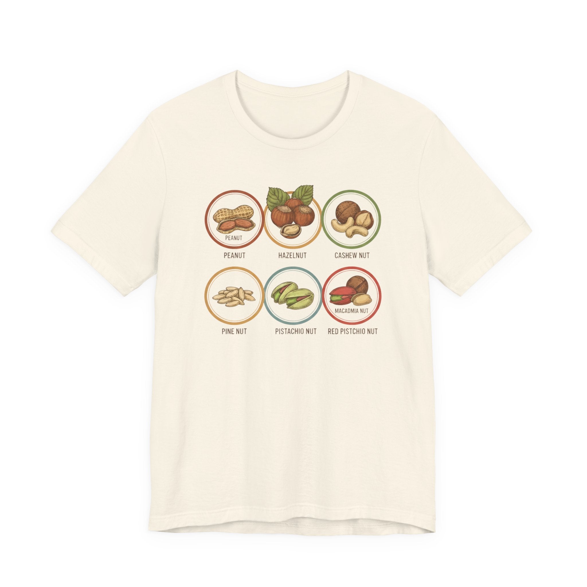 Tree Nut Food Icons T-Shirt | Funny tree nut shirt, Best in show tee, Illustrations