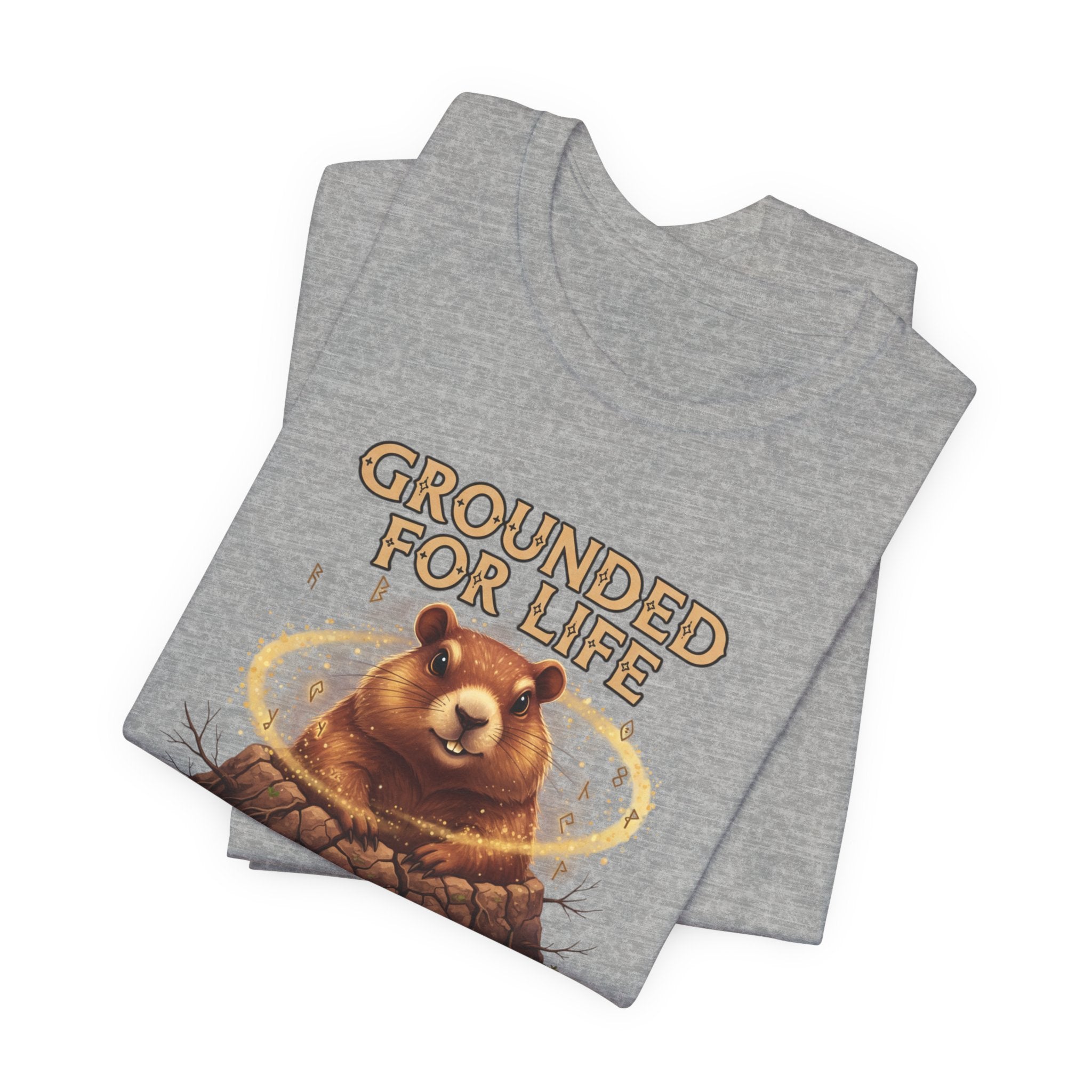 Grounded For Life Groundhog  tee | groundhog illustration shirtstration