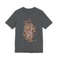 Flaming Tiger Unisex Tee - Bold Graphic, Casual Wear, Gift for Animal Lovers, Streetwear Style, Perfect for Summer