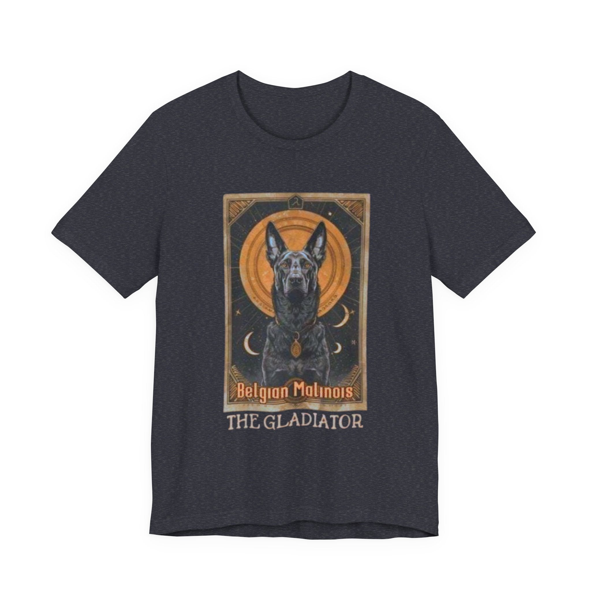 Belgian Malinois The Gladiator T-Shirt | Dog Portrait Tee, Canine Art