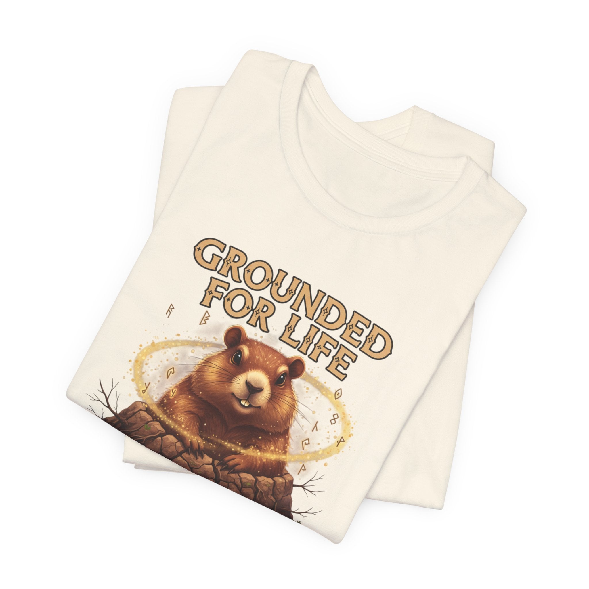 Grounded For Life Groundhog  tee | groundhog illustration shirtstration